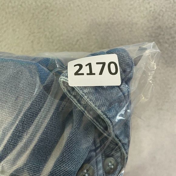 VTG Sun-Flower Craft Shop Sweater XL Blue Embroidered Fleece Lined Henley - Picture 12 of 12